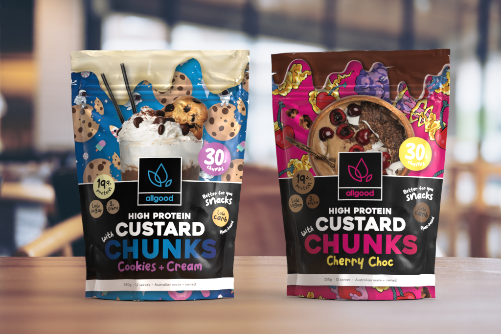 Protein custard, high protein dessert, high protein snack, all natural, plant based, low sugar, better for you snacks, low carb