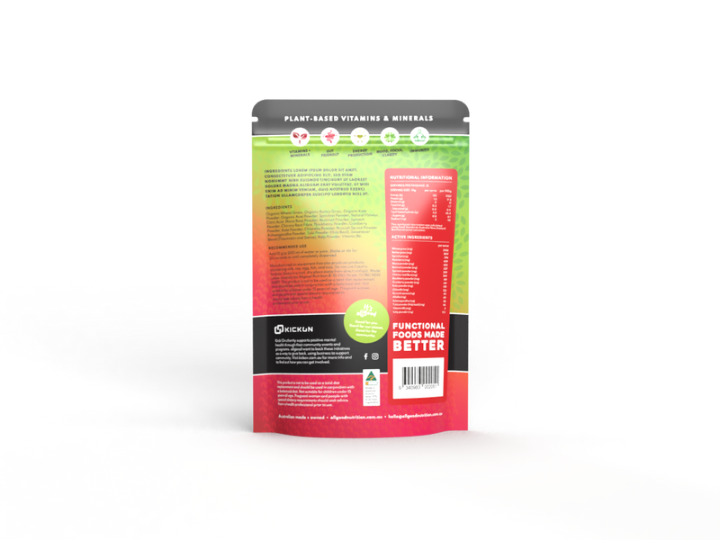 Allgood Nutrition - Superfood Blend (Reds & Greens + Nootropics & Adaptogens)