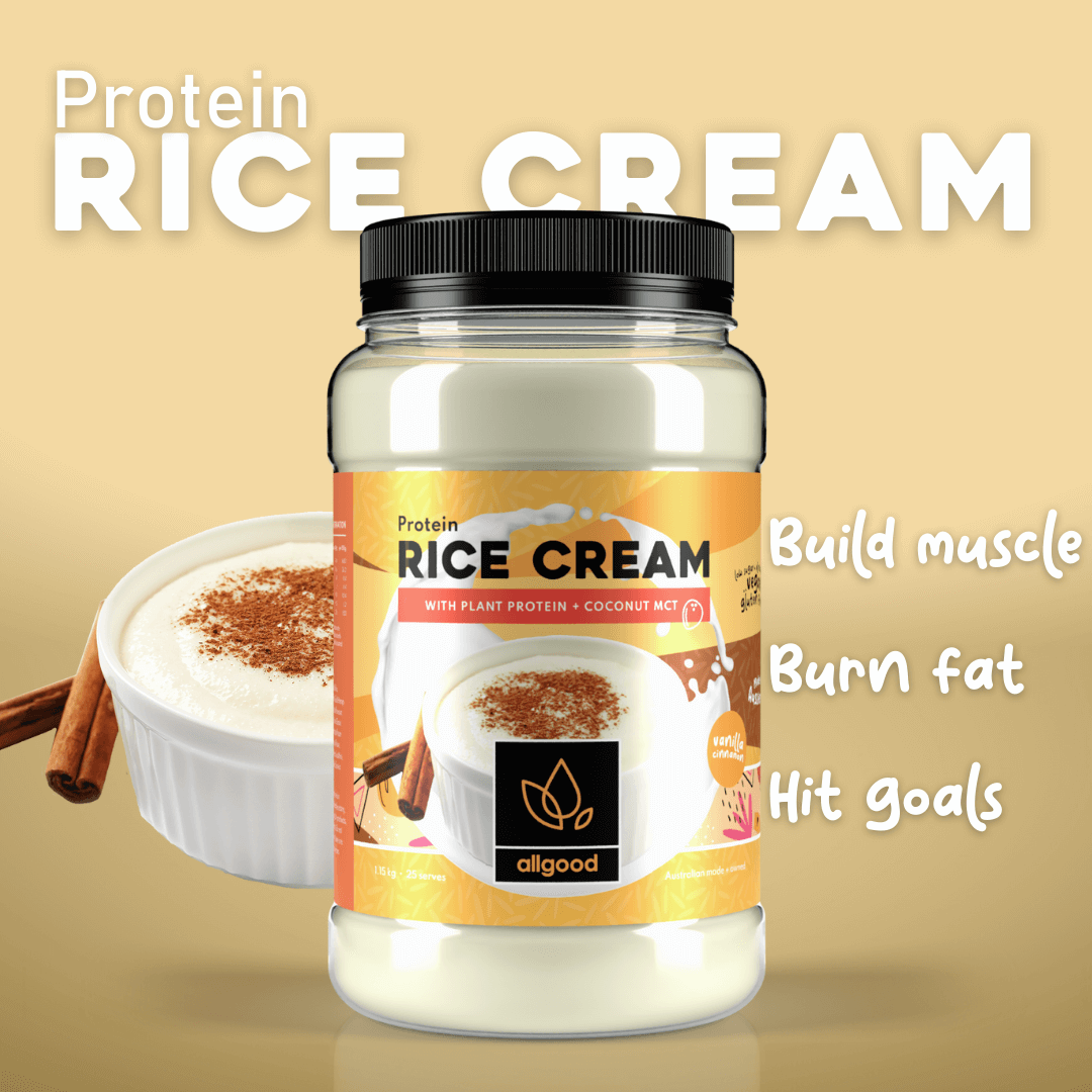 Allgood Nutrition Australia Allgood Nutrition - Protein Rice Cream (High Protein Rice Pudding)