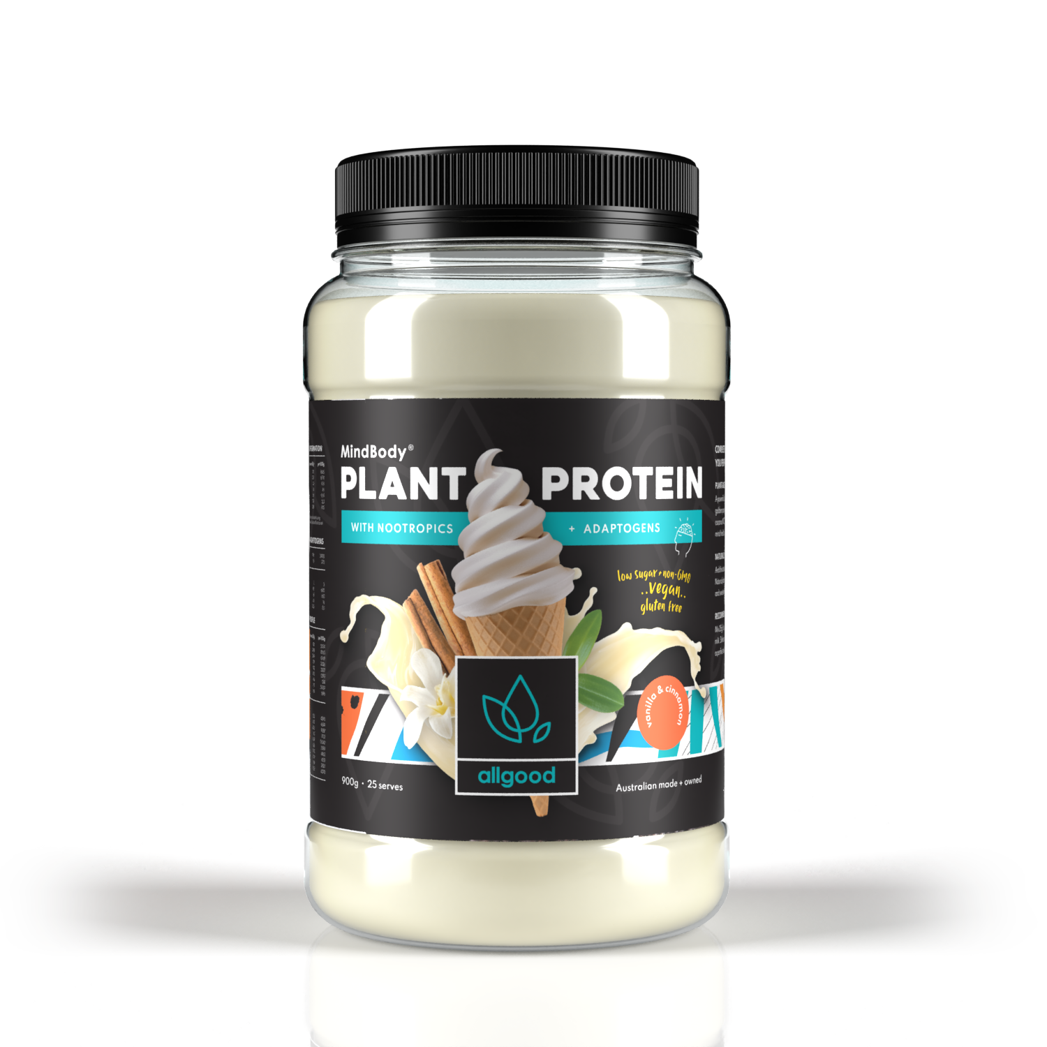 MindBody Plant Protein - Vanilla Cinnamon
