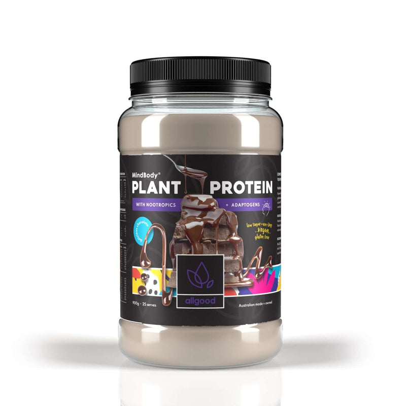 Allgood Nutrition Australia Allgood Nutrition - Plant Protein with Nootropics & Adaptogens (Delicious Chocolate)