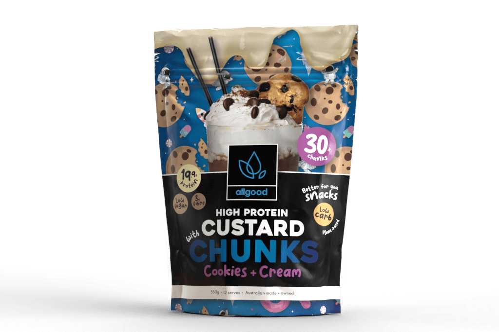 Allgood Nutrition Australia Allgood Nutrition - High Protein Custard with Chunks