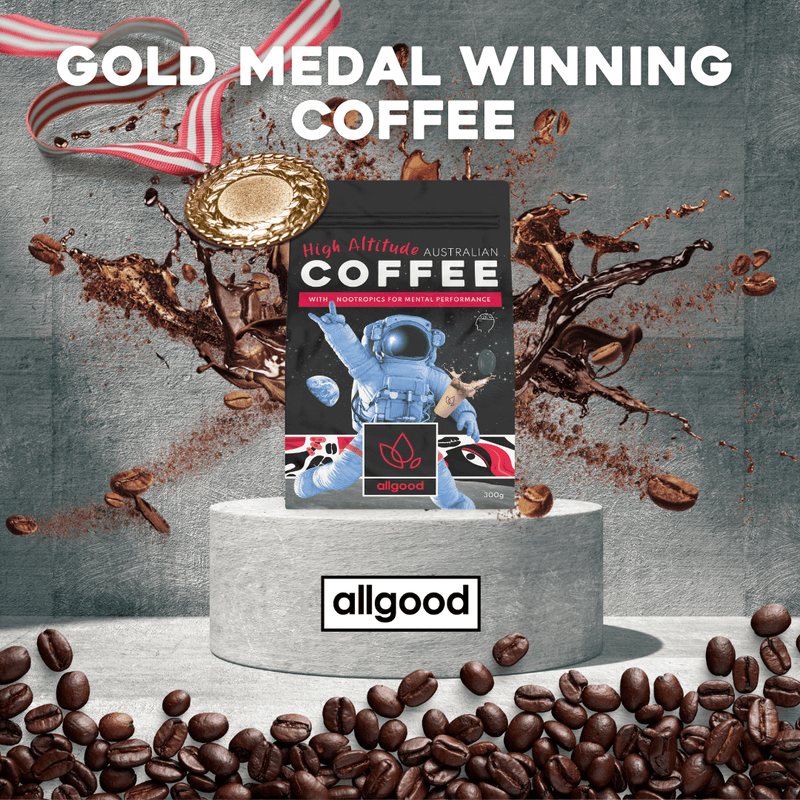 Allgood Nutrition Australia Allgood Nutrition - High Altitude Coffee with Nootropics